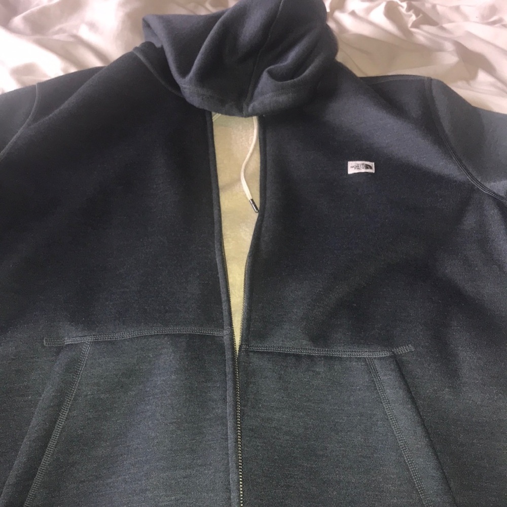 North Face zip up jacket